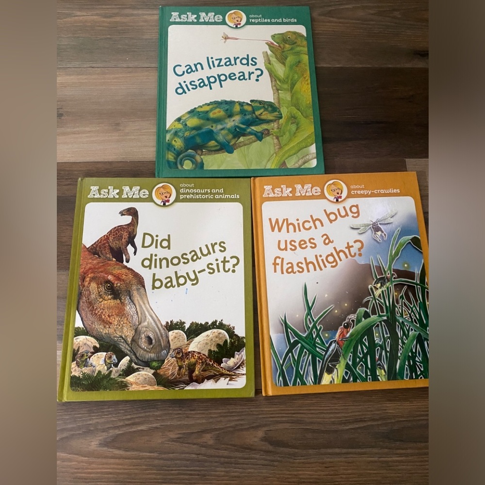 Ask Me Book Bundle of 3